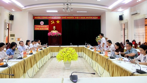 Văn phòng UBND tỉnh làm việc với đoàn công tác của Văn phòng UBND tỉnh Quảng Nam