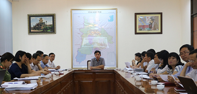 Rà soát các nội dung chuẩn bị  đưa Trung tâm Phục vụ hành chính công tỉnh Kon Tum đi vào hoạt động