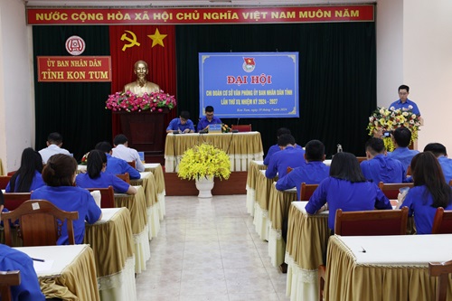 Đại hội Chi đoàn Văn phòng UBND tỉnh lần thứ XV, nhiệm kỳ 2024 – 2027