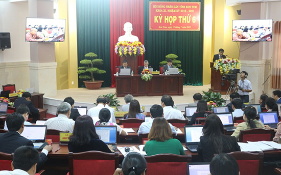 Khai mạc Kỳ họp thứ 6, HĐND tỉnh khóa XI