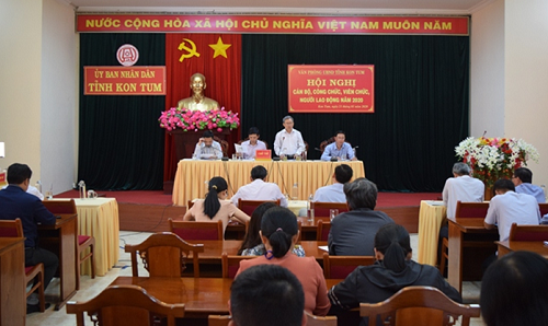 Văn phòng UBND tỉnh tổ chức Hội nghị cán bộ, công chức, viên chức và người lao động năm 2020